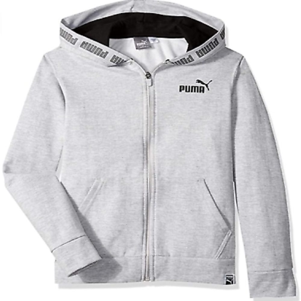 PUMA Boys' Zip Up Fleece Hoodie - NWT - 4